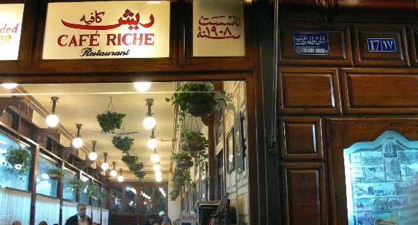 Café Riche: Historically Rich, Real Cappuccino