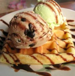 Waffles & Shakes: A Simple Homemade Breakfast