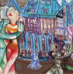 Zamalek Art Gallery: ‘Paris’ by Farghali Abdel Hafez