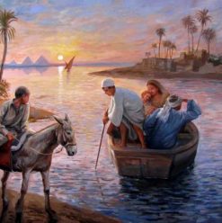 العائلة المقدسة في مصر في قاعة بيكاسو للفنون