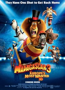 مدغشقر 3: الأوربيين المطلوبين – Madagascar 3: Europe’s Most Wanted