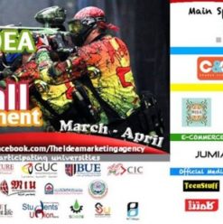 The Idea Paintball Tournament for Private Universities in Cairo