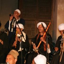 حفل فرقة “مزامير النيل” بمسرح الضمة
