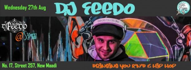 DJ Feedo at Syren Bar