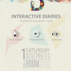 Interactive Diaries Exhibition at ROOM Art Space