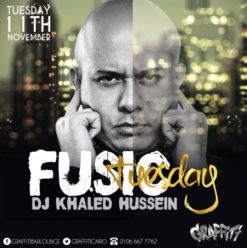 Fusic Tuesday Ft. DJ Khaled Hussein at Graffiti