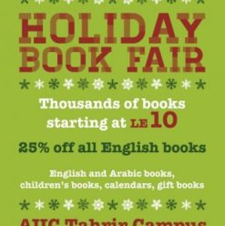 Holiday Book Fair at AUC Tahrir Bookstor