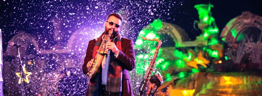 Watch: Gianaclis Revels in the Cold Weather with Spectacular Winter WineLand Festival