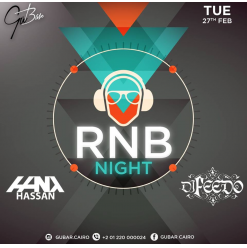 RNB Night Ft. DJ Hany Hassan @ Gu Bar