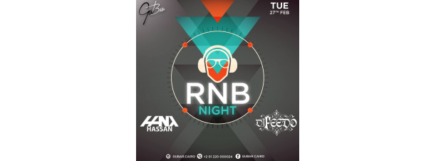 RNB Night Ft. DJ Hany Hassan @ Gu Bar