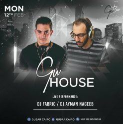 Deep House Party Ft. Ayman Nageeb & Fabric at Gŭ Bar