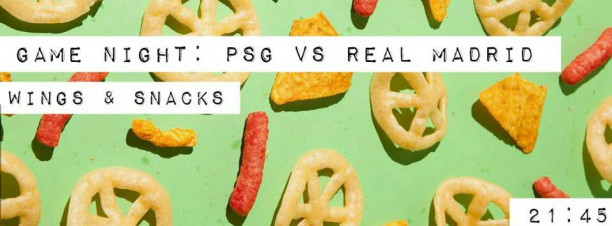 Game Night: PSG vs Real Madrid at Yellow Umbrella