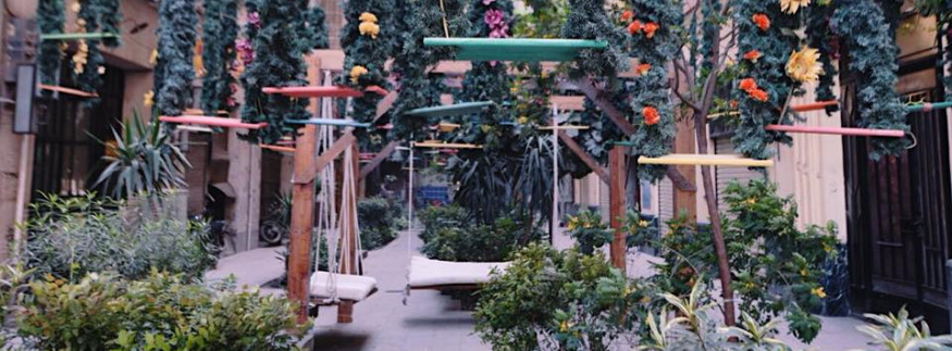 Downtown Cairo Just Got a Spring Themed Makeover