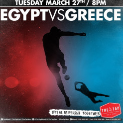 EGYPT VS GREECE @ THE TAP MAADI
