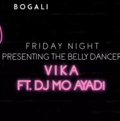 Belly Dancer Vika Ft. Dj Mo Ayad & Weso at Bogali