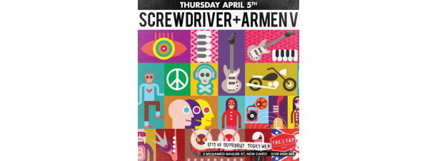 Screwdriver / Armen V @ The Tap East