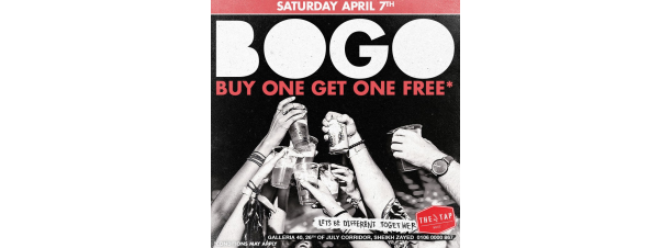 BOGO @ The Tap West