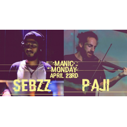 Manic Monday FT. Paji / Sebzz @ Cairo Jazz Club