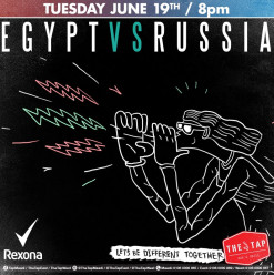 Egypt VS Russia @The Tap East