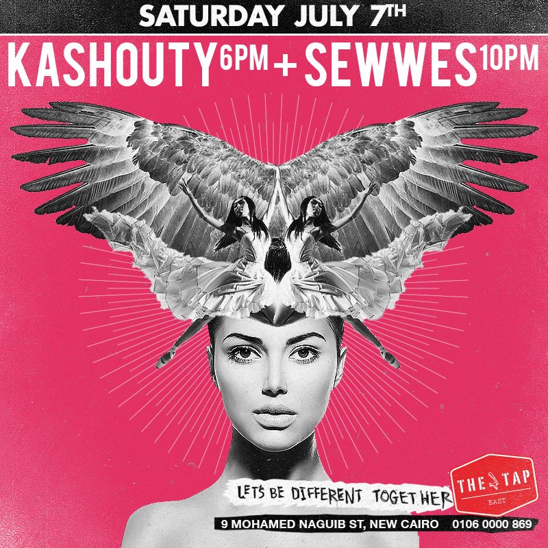 Kashouty + Sewwes @ The Tap East – Cairo 360 Guide to Cairo, Egypt