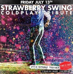 Strawberry Swing (Coldplay Tribute) @ The Tap Maadi