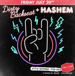Dirty Backseat + DJ Hashem @ The Tap Maadi