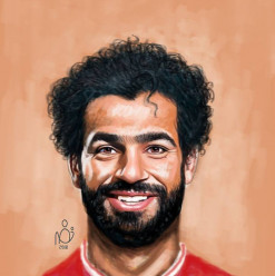 Mo Salah Rocks a Few Different Hairstyles Thanks to This Artist