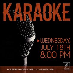 Karaoke Night @ Basement Urban Pub