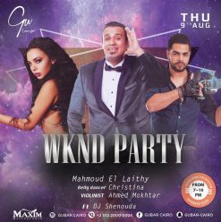 WKND Party ft. Mahmoud El Laithy @ Gu Lounge