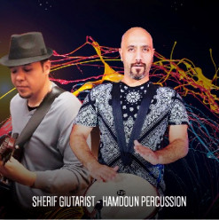 Guitarist Sherif + Hamdoon Percussionist @ Stage One, Conrad Cairo Hotel