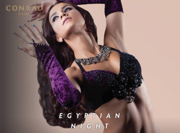 Egyptian Nights at Conrad Cairo's Jayda Egyptian Nights at Conrad Cairo's Jayda