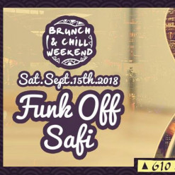 Saturday Brunch n Chill ft. Funk Off / Safi @ Cairo Jazz Club 610