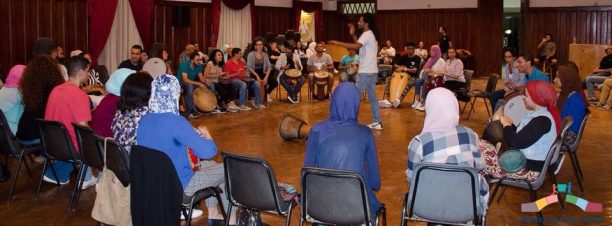 Drum Circle at Gusour