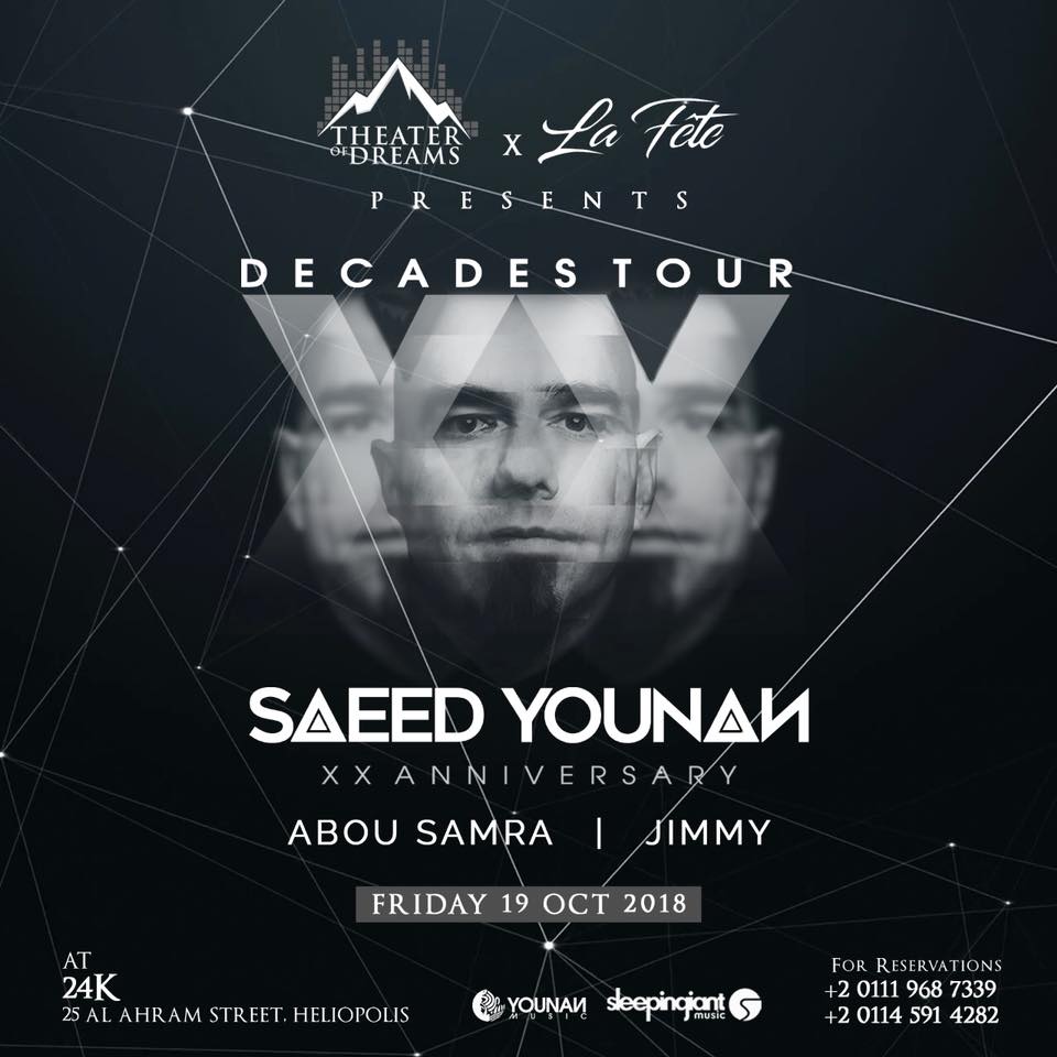 Decadestour ft. Saeed Younan + Abou Samra + Jimmy @ 24K – Cairo 360 ...