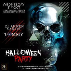 Halloween Party ft. DJ Armen Sarkis + DJ Tommy @ 24K