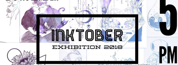 ‘Inktober’ Exhibition at Yellow Umbrella