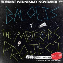 Elektrolive ft. Bal qeis + The Meteors Project @ The Tap Maadi