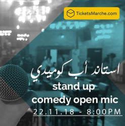 Open Mic / Stand-Up Comedy Night at Darb 1718