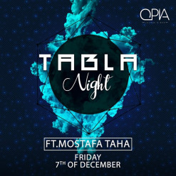 Tabla Night ft. Mostafa Taha @ OPIA Cairo