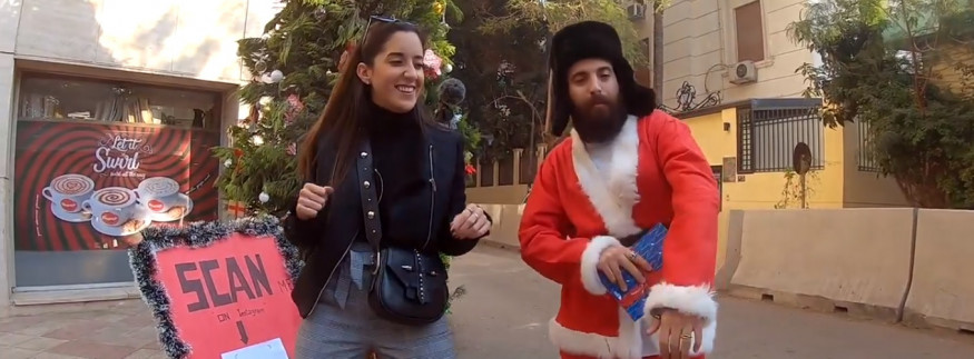 WATCH: Just a GoProer Brought Santa to the Streets of Cairo