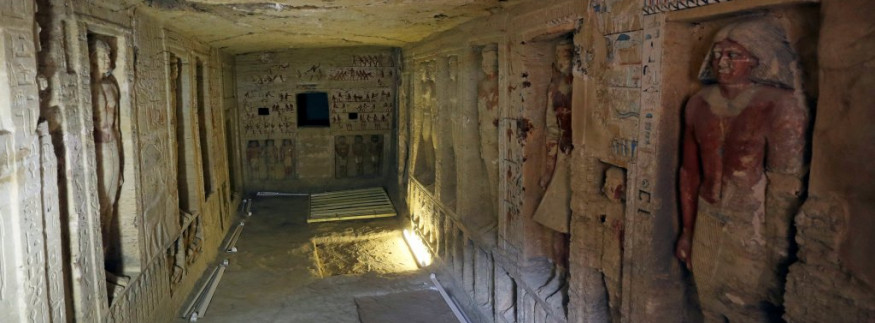 اكتشاف مقبرة عمرها أكثر من 4400 سنة في سقارة