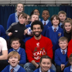 WATCH: Mo Salah Surprises Little Fans in This Heartwarming Video