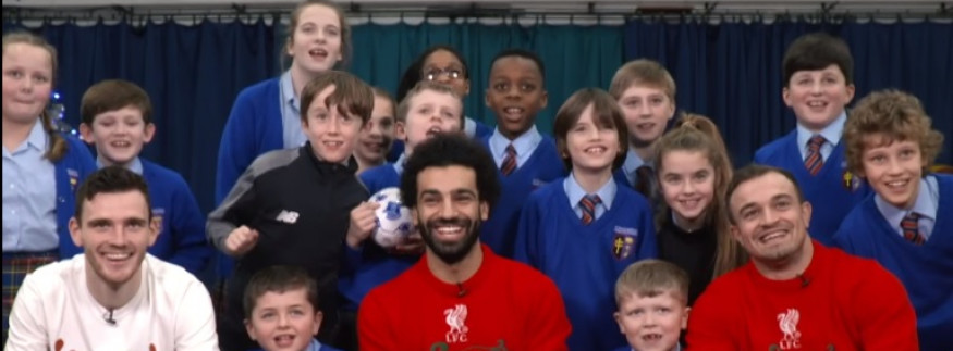 WATCH: Mo Salah Surprises Little Fans in This Heartwarming Video