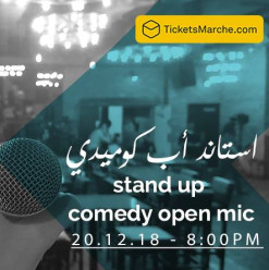 Open Mic / Stand-Up Comedy Night at Darb 1718