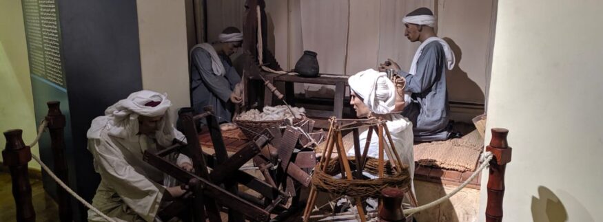 متحف النسيج.. تاريخ مصر مكتوب على القماش