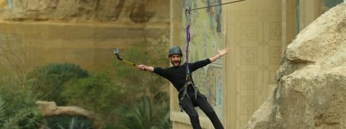 دير سمعان الخراز في المقطم 2026: مغامرة حبال عالية وإثارة لكل عشاق المغامرة