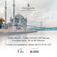 Get a Taste of Turkish Cuisine at Four Seasons Hotel Alexandria’s Kala Restaurant