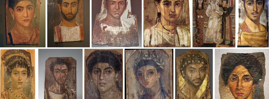 وجوه الفيوم.. الحكاية التاريخية لأقدم لوحات تمثل فن “البورتريه” في العالم