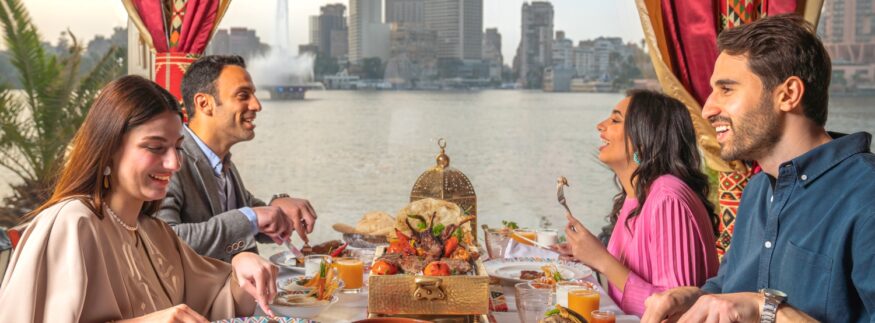 Lunch & Dinner by the Nile: Middle Eastern Cuisine at Grand Nile Tower’s Nubian Village Restaurant