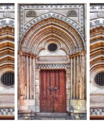 الباب التاريخي لمدرسة الناصر محمد بن قلاوون: من كنيسة عكا إلى قلب القاهرة